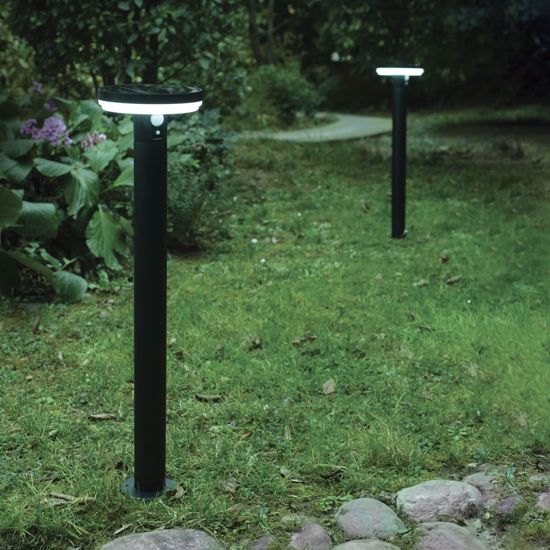 Lampione da giardino solare con picchetto led 3,3w 6000k ip44