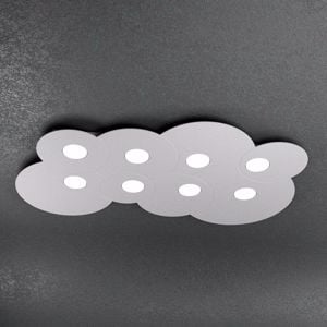 Plafoniera   nuvola grigio cloud top light