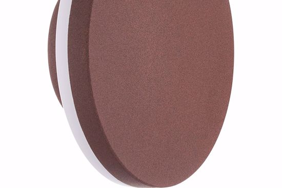 Applique da esterno disco marrone corten  9,5w 3000k ip54