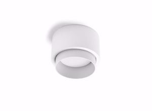 Lampada da soffitto cilindro moderna bianco sforzin syme