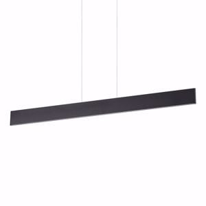 Desk sp ideal lux nero lampadario led 32w 3000k per tavolo