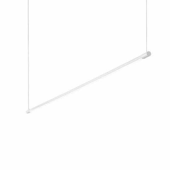 Yoko sp ideal lux lampadario per isola cucina moderna bianco led 16w 3000k