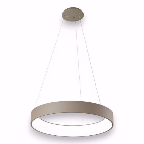 Lampadario moderno led 35w sabbia band diodi affralux 3000k-4000k