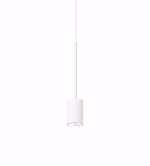 Ideal lux archimede sp cilindro bianco led 3,5w 3000k cavo regolabile