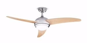 Ventilatore da soffitto per camera da letto 3 pale led dimmerabile 3 velocita