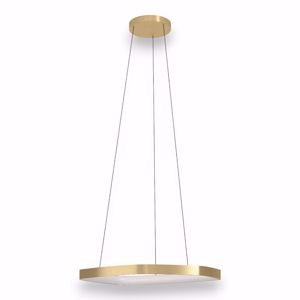 Lampadario moderno oro led 3000k dimmerabile per soggiorno