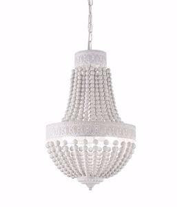 Ideal lux monet sp6 lampadario shabby chic bianco sei luci