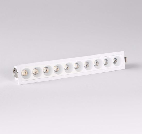 Faretto da incasso rettangolare led per cartongesso 20w 4000k isyluce