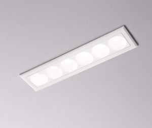 Isyluce faro cestello da incasso  bianco 15w 4000k isyluce exacta