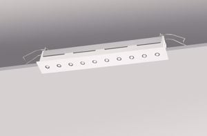 Faretti da incasso  per controsoffitto 18w 3000k 220v exacta isyluce