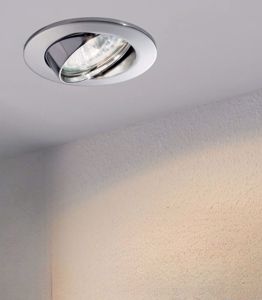 Ideal lux swing fi box 3 faretti orientabili da incasso a soffitto cromo