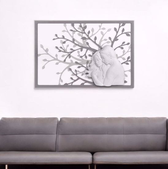 Bongelli preziosi quadro moderno albero della vita 105x72 sacra famiglia