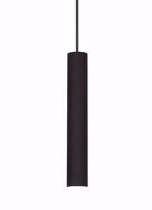 Ideal lux tube sp d4 lampada a sospensione per isola cucina nera led 3000k