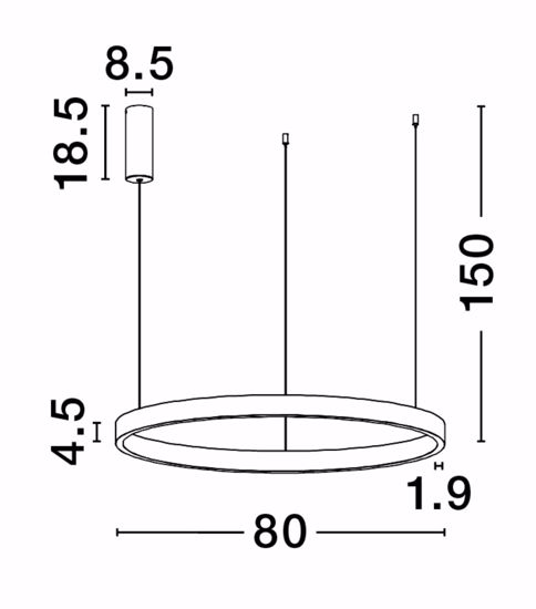 Lampadario moderno marrone caffe led 3000k per soggiorno