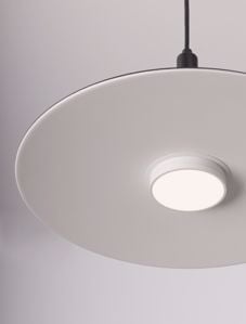 Lampadario da cucina moderna nero led 12w 3000k