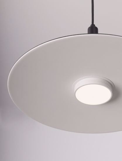 Lampadario da cucina moderna nero led 12w 3000k