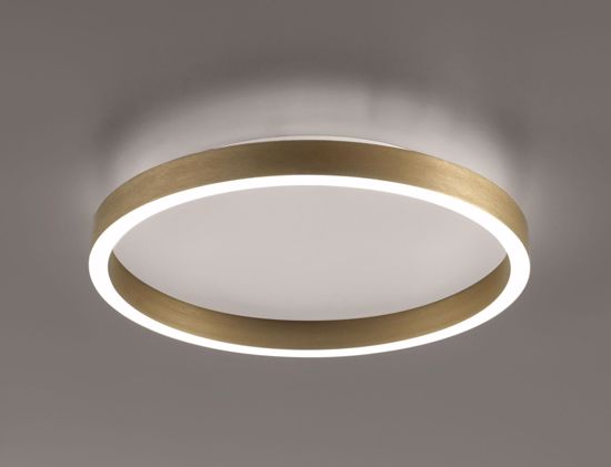 Gea luce aela p-p oro plafoniera led 36w 3000k 4000k