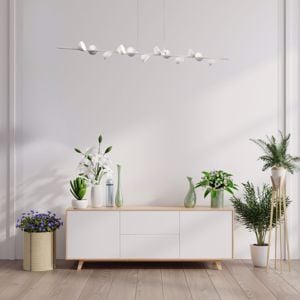 Lampadario per cucina moderna led 3000k bianco