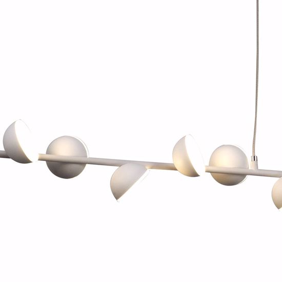 Lampadario per cucina moderna led 3000k bianco