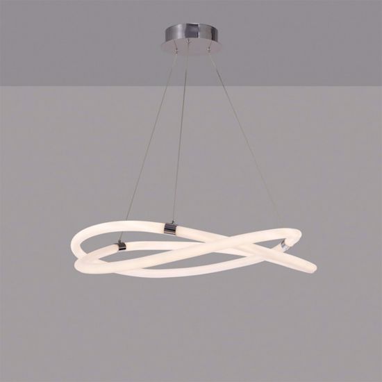 Lampadario design moderno led 60w 3000k per soggiorno