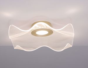 Plafoniera oro  fazzoletto led 31w 3000k 