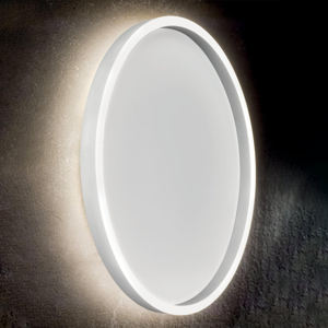 Gea luce aela p-p bianco plafoniera moderna 30w-6w 3000k 4000k