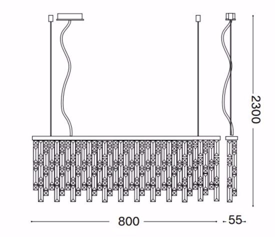 Elisir sp6 ideal lux lampadario dorato classico elegante