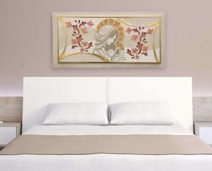 Capoletto capezzale 120x60 maternita&apos; classica per camera da letto