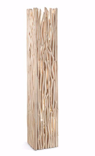 Driftwood pt2 ideal lux piantana decorativa con rami di legno