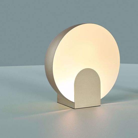 Lampada da tavolo design moderna oro led 5w 3000k