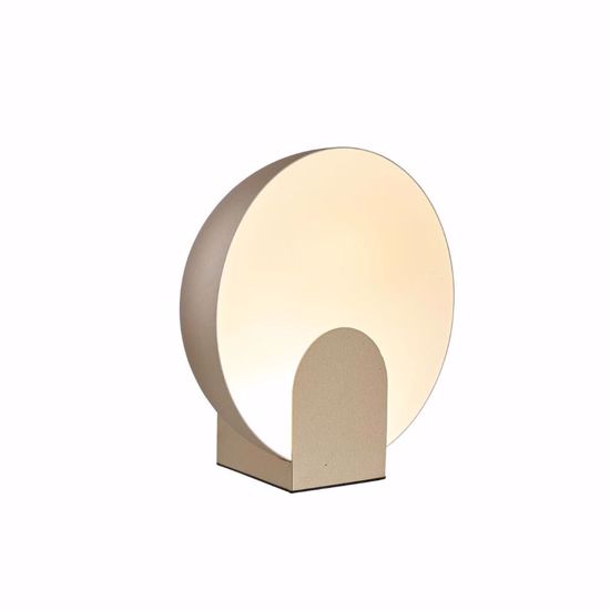 Lampada da tavolo design moderna oro led 5w 3000k