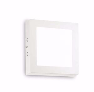 Universal pl d17 square plafoniera da cucina 4000k quadrata bianca