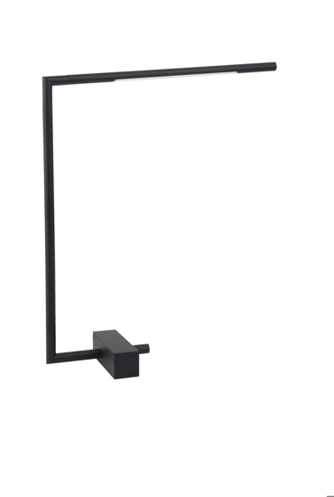 Lampada da tavolo scrivania nera design moderna led 3000k