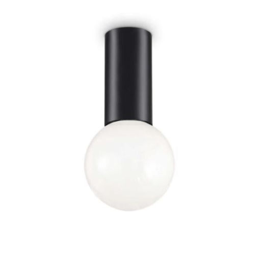 Petit pl1 ideal lux faretto clindro nero da soffitto