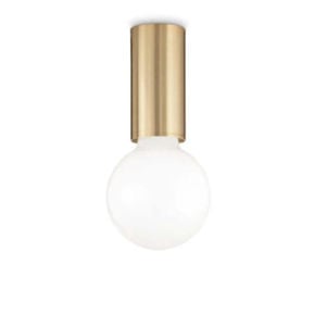 Petit pl1 ideal lux faretto da soffitto cilindro ottone moderno