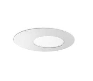 Ideal lux iride pl d50 plafoniera design bianca led 17w 3000k