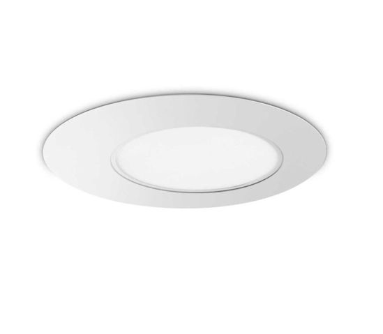 Iride pl d60 ideal lux plafoniera led 23w 3000k bianca