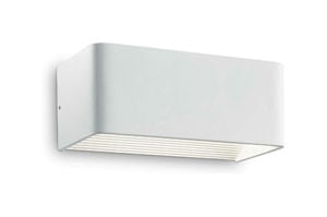 Ideal lux click ap d20 applique led 10w 3000k per interno bianca