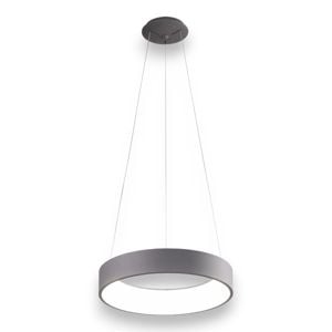 Lampadario led moderno 35w 3200k antracite affralux band diodi