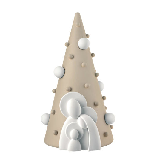 Presepino albero di natale h15 statuina nocciola bongelli preziosi