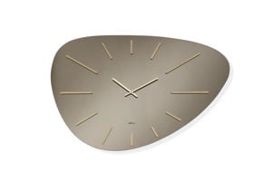 Grande orologio da parete vetro bronzo 60x90 per ufficio