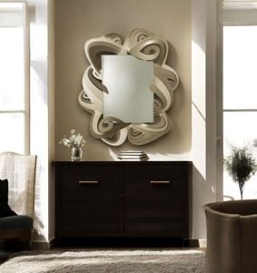 Specchio da parete moderno bronzo design originale