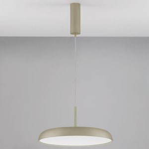 Lampada a sospensione per cucina champagne led dimmerabile