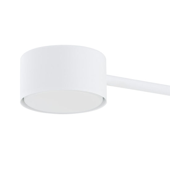 Lampadario a sospensione bianco design minimale per ufficio