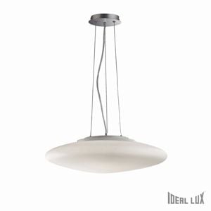 Smarties sp3 d50 ideal lux lampadario da cucina moderna vetro bianco