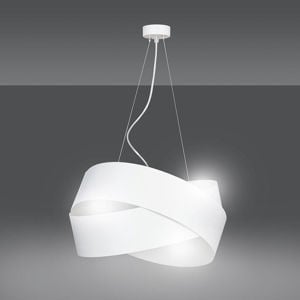 Lampadario bianco per sala da pranzo moderna