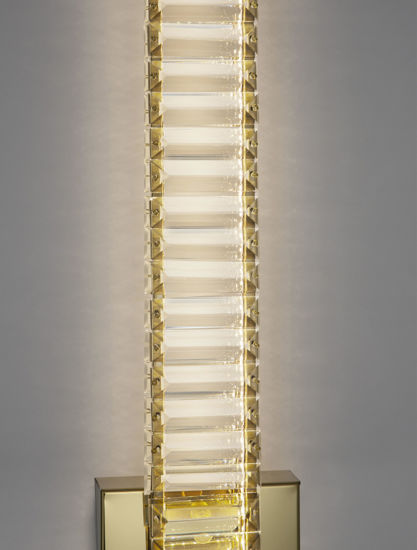 Applique led oro di cristallo design stile classico contemporaneo