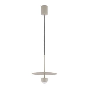 Lampada a sospensione beige design moderna led 3000k