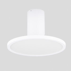 Faretto led 14w 3000k bianco da soffitto parabnola rotonda orientabile