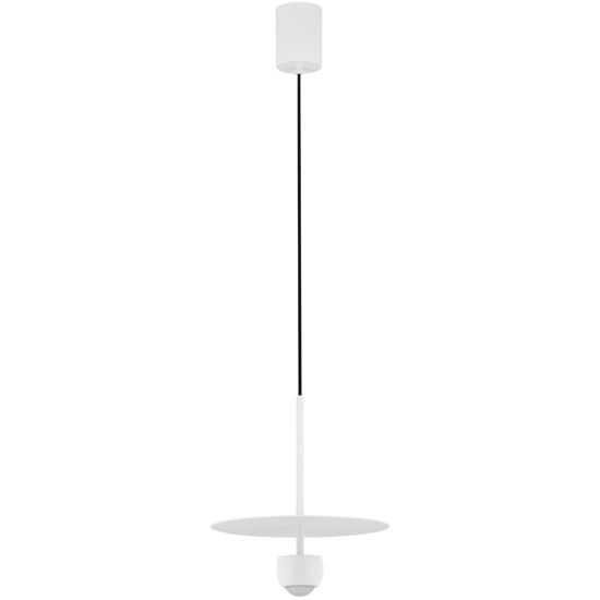 Lampada a sospensione design moderna bianca led 3000k